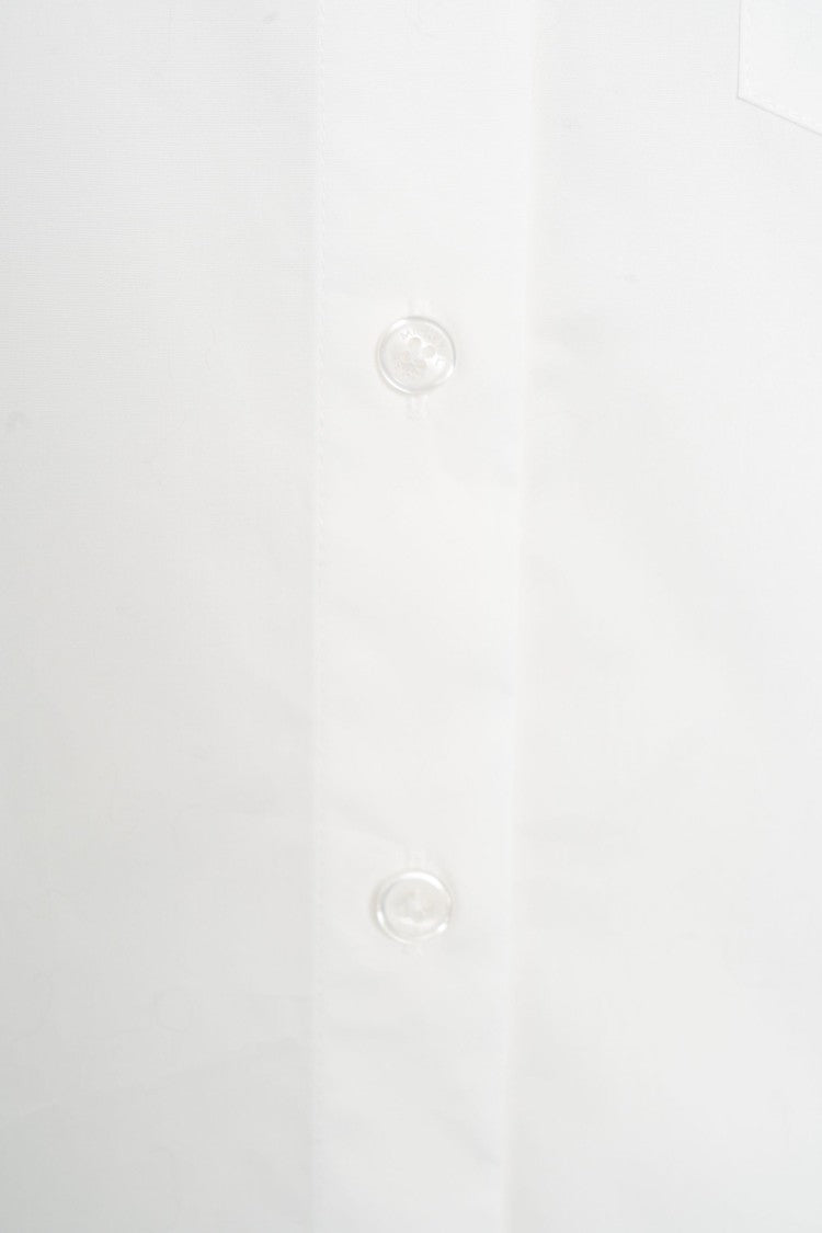 Michael Kors Straight-Cut Cotton Blouse With Traditional Collar