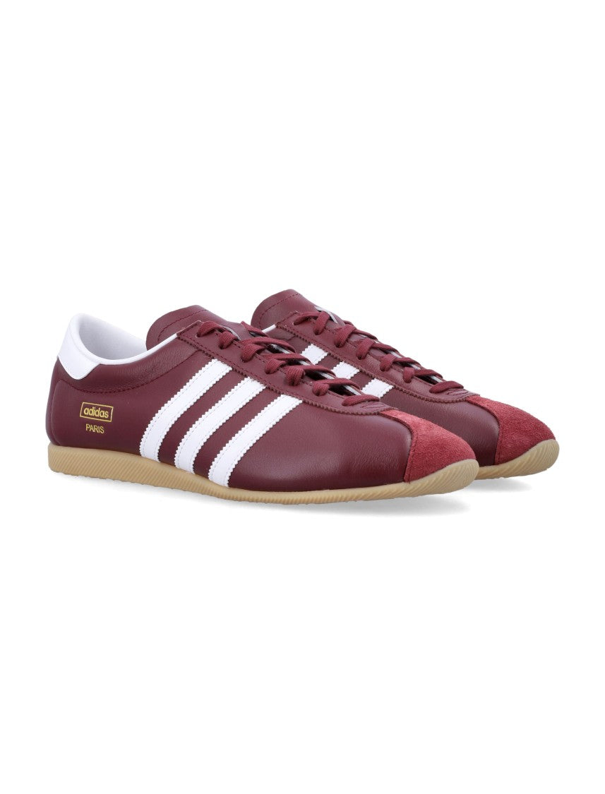 Adidas Rekord Leather Sneakers With Suede Toe