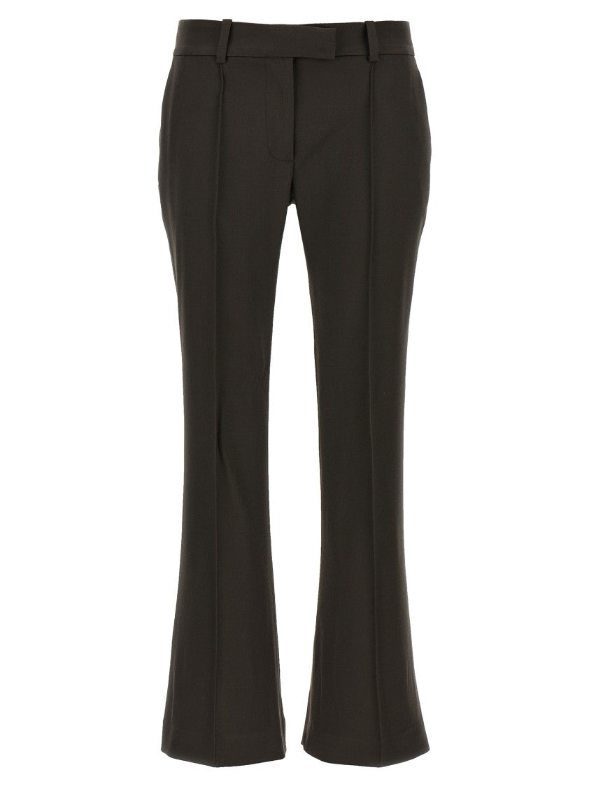 The Attico Cropped Flared Trousers