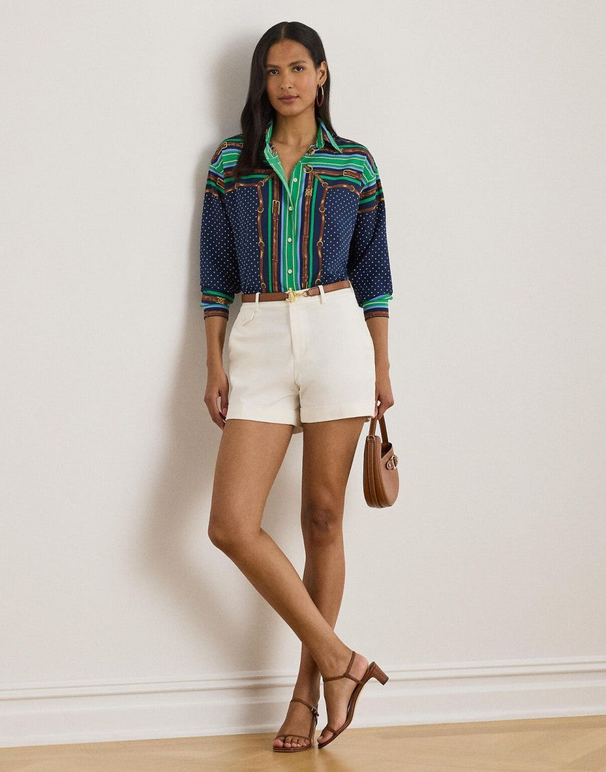 Lauren Ralph Lauren Kotta Long Sleeve Button Front Shirt