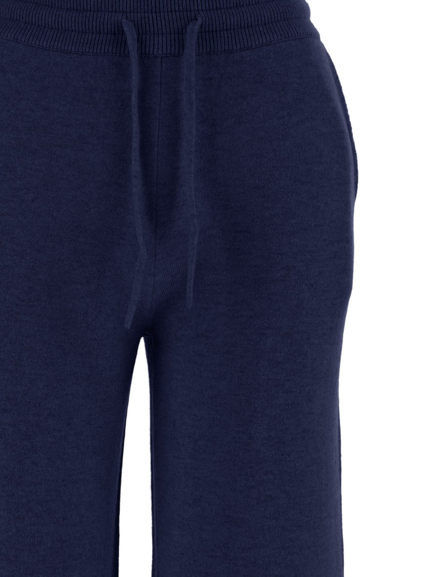 Arch4 Wide-Leg Cashmere Pants With Adjustable Waistband