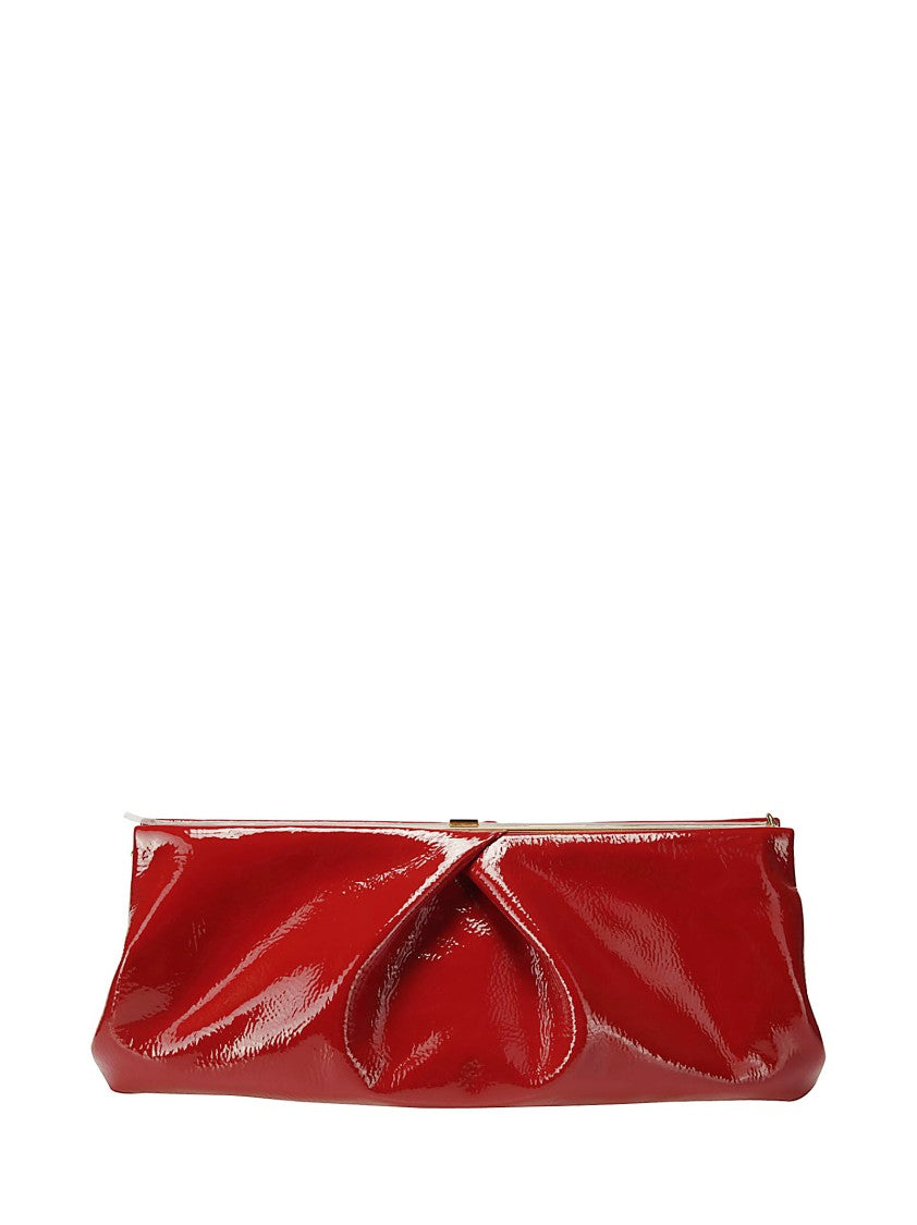 Dries Van Noten Leather Clutch Bag.