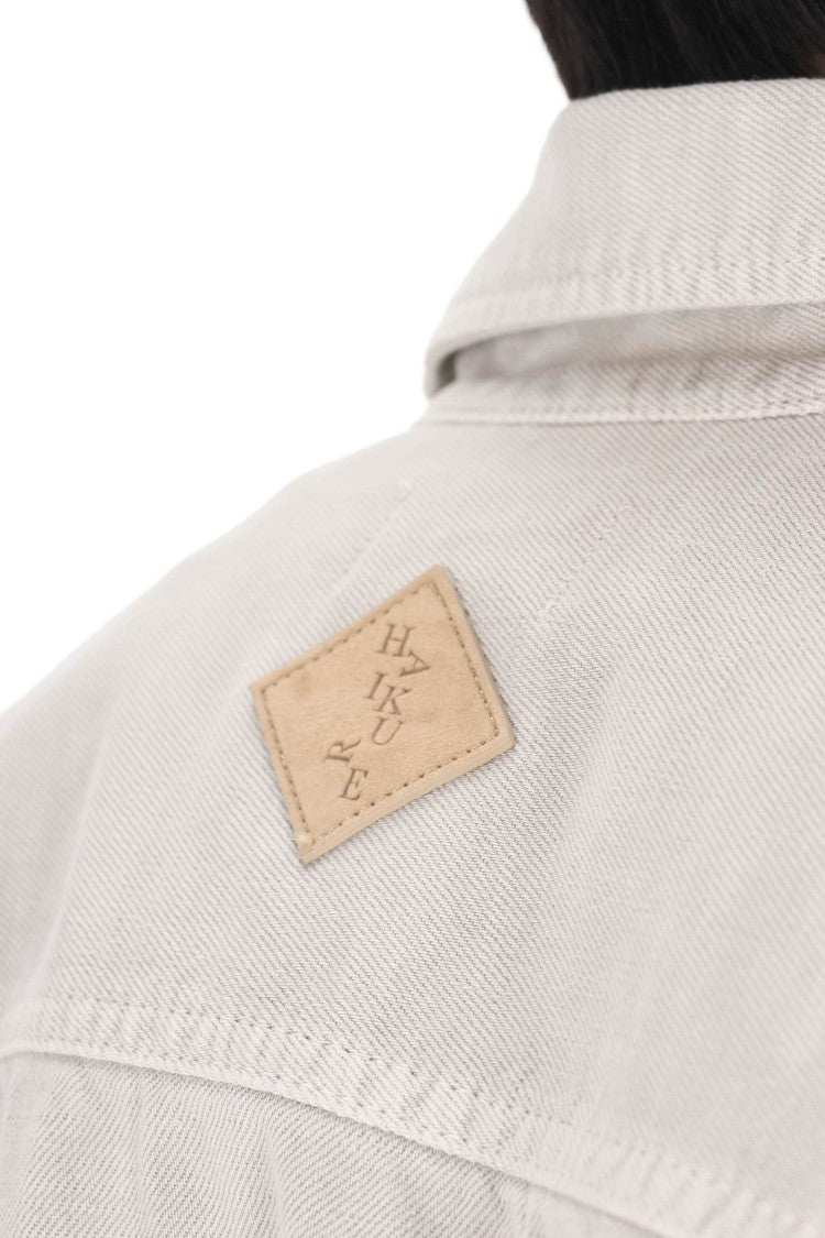 Haikure Arno Cotton Bull Overshirt Jacket