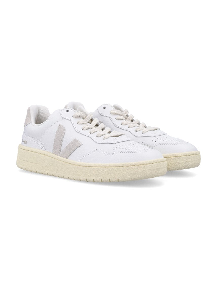 Veja Timeless V-90 Sneakers With Smooth Leather Upper