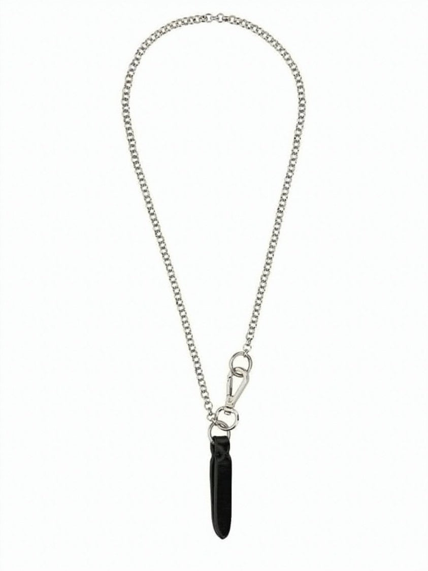 Our Legacy Chain Necklace With Silver-Toned Brass Links