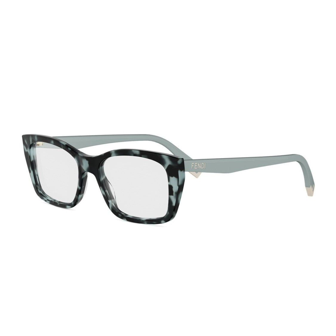 Fendi Way Acetate Rectangular Sunglasses
