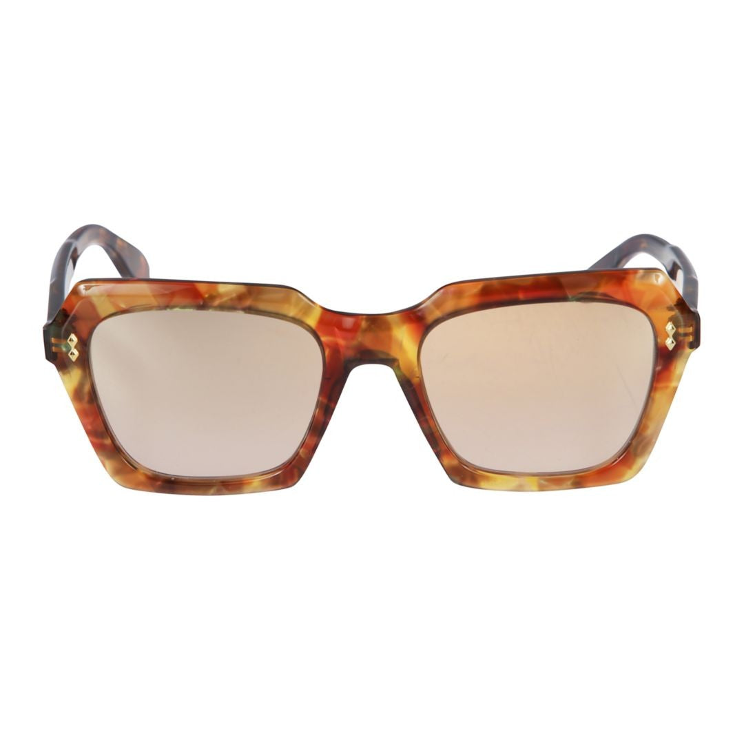 Kador Klara Glamour Oversized Tortoiseshell Square Sunglasses
