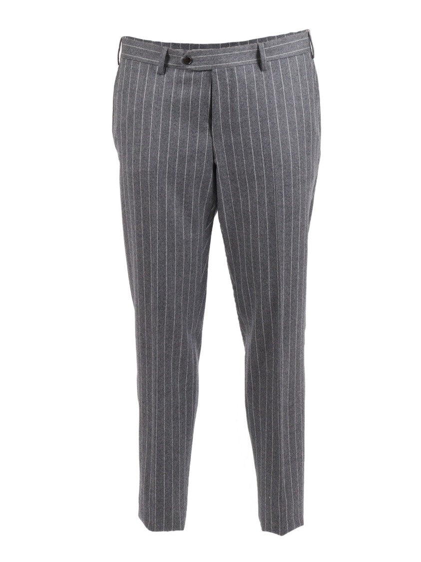 L.B.M. 1911 Grey Pinstripe Double Breasted Suit
