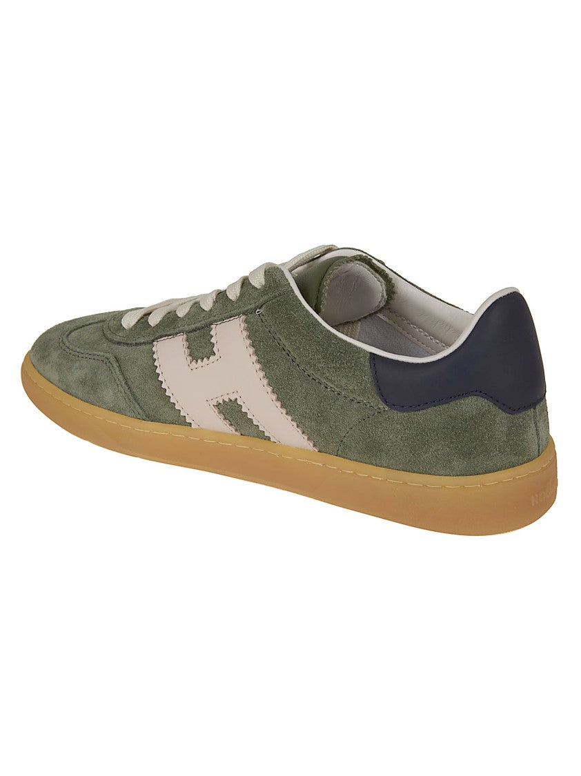 Hogan Low-Top Sneakers With Padded Tongue And Amber Sole