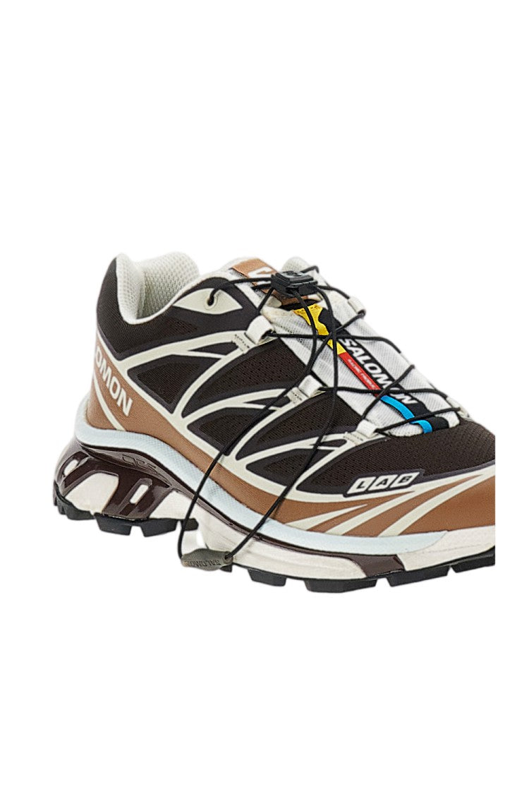 Salomon Brown Xt-6 Mesh Tpu Trail Running Sneakers