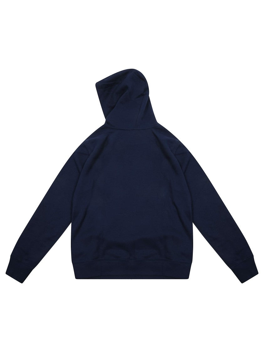 Polo Ralph Lauren Navy Graphic Bear Pullover Sweatshirt