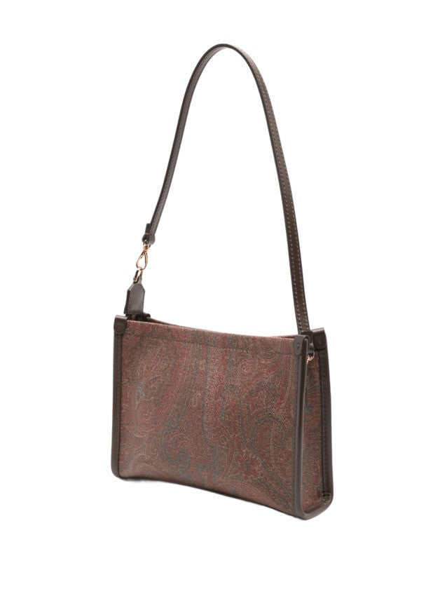 Etro Rectangular Shoulder Bag With Paisley Jacquard Design