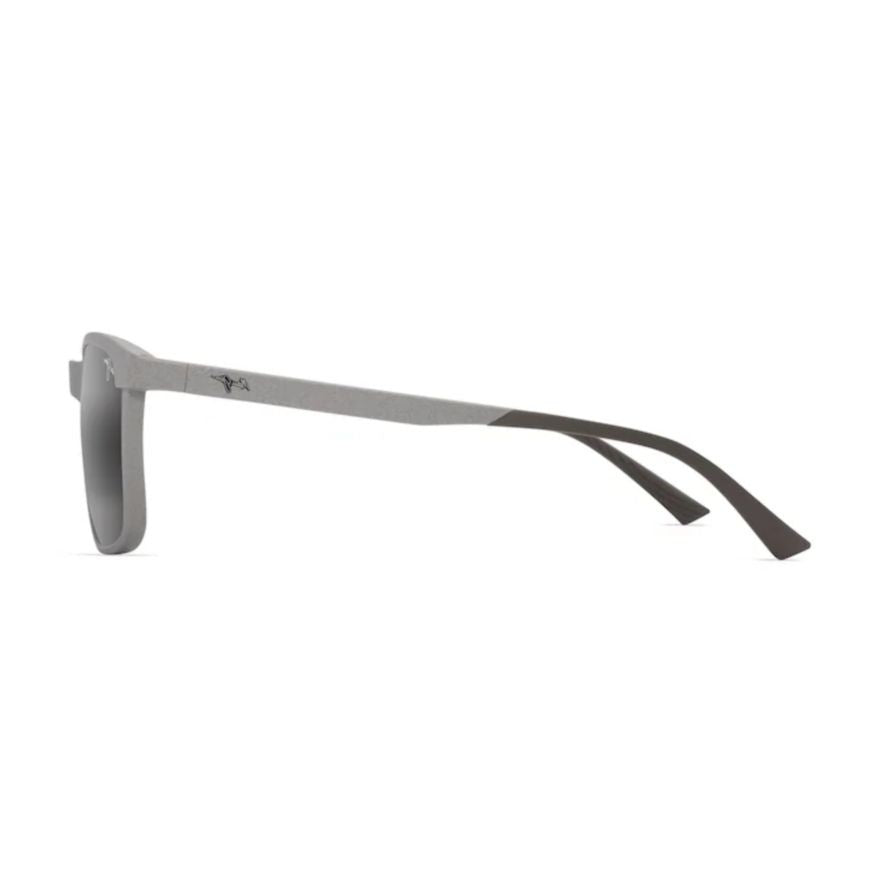 Maui Jim Hulili Rectangular Matte-Finish Sunglasses With Subtle Branding
