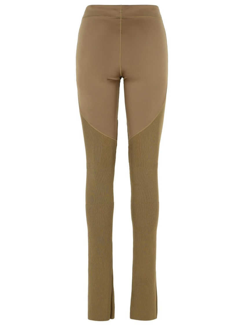 Adidas By Stella Mccartney Army Polyester Blend Trousers