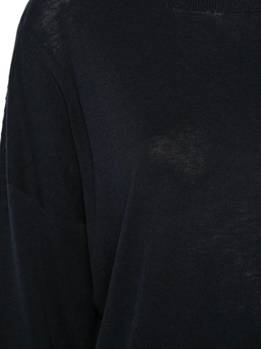 Zanone Lightweight Relaxed Fit Wide Neck Top