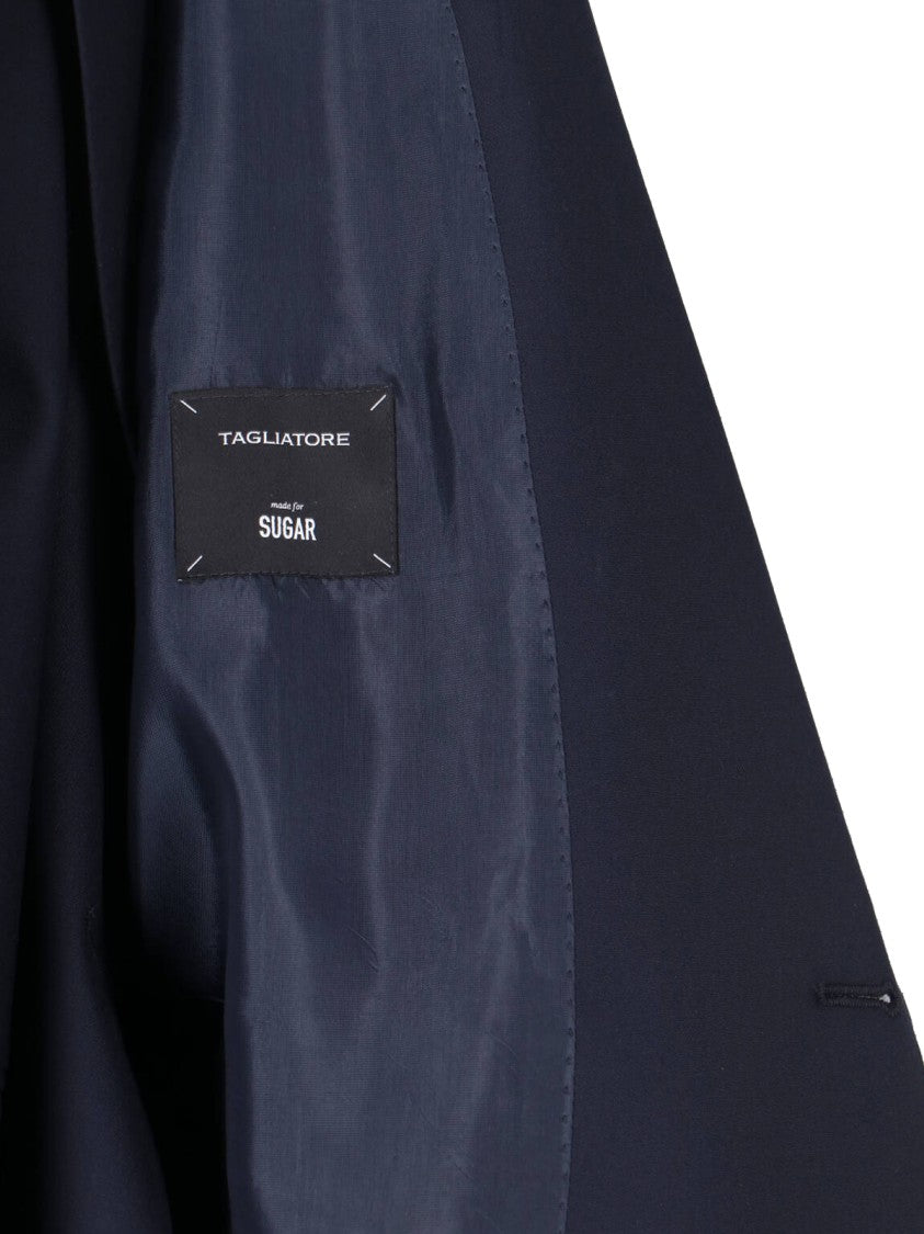 Tagliatore "J Jasmine" Double-Breasted Suit – Blue