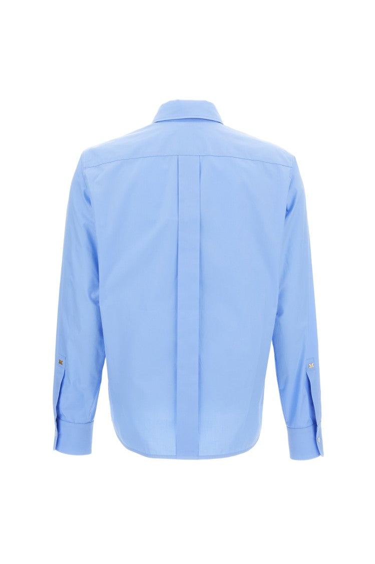 Max Mara Straight-Cut Cotton Poplin Shirt