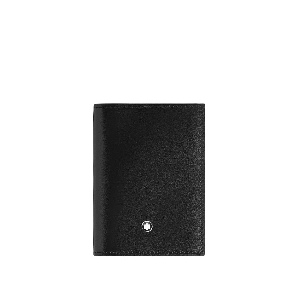 Montblanc Black/Blue Leather Card Holder