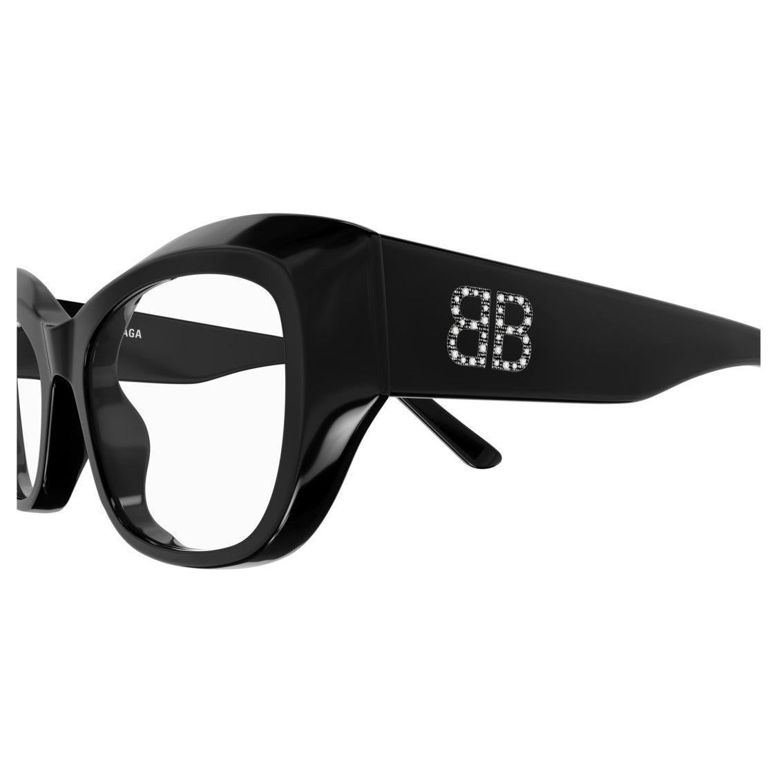 Balenciaga Bb0398o Bold Oversized Rectangular Eyeglasses