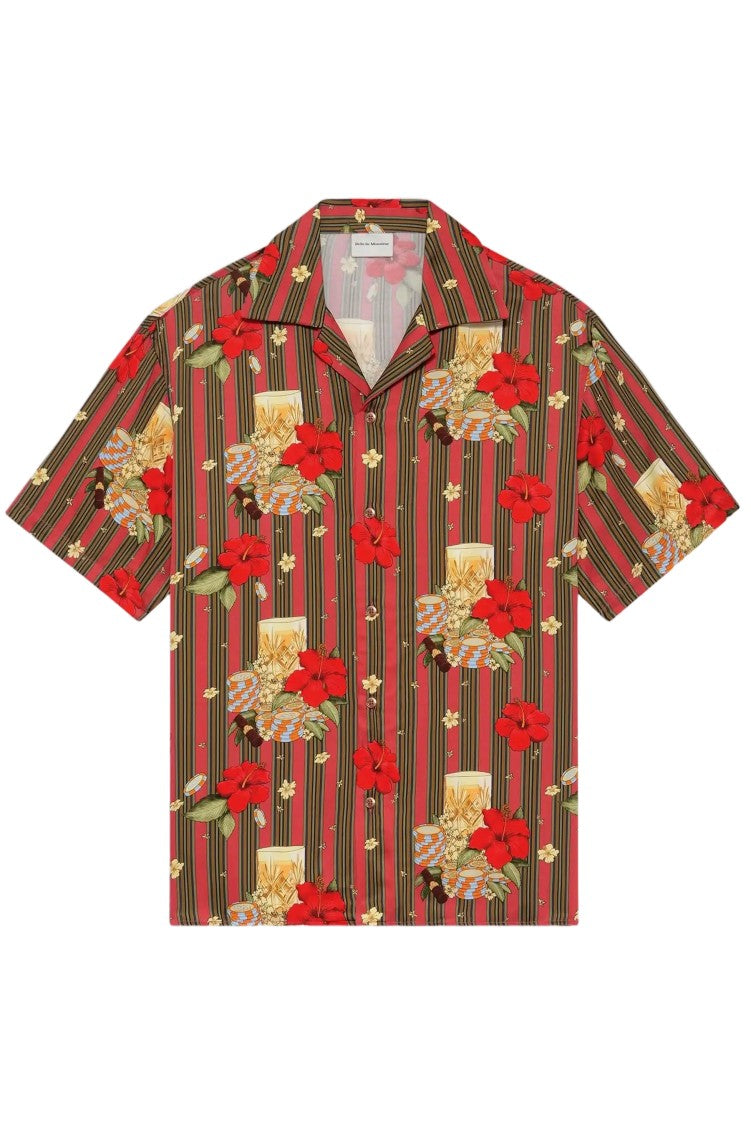 Drôle De Monsieur 'Hibiscus Club' Shirt