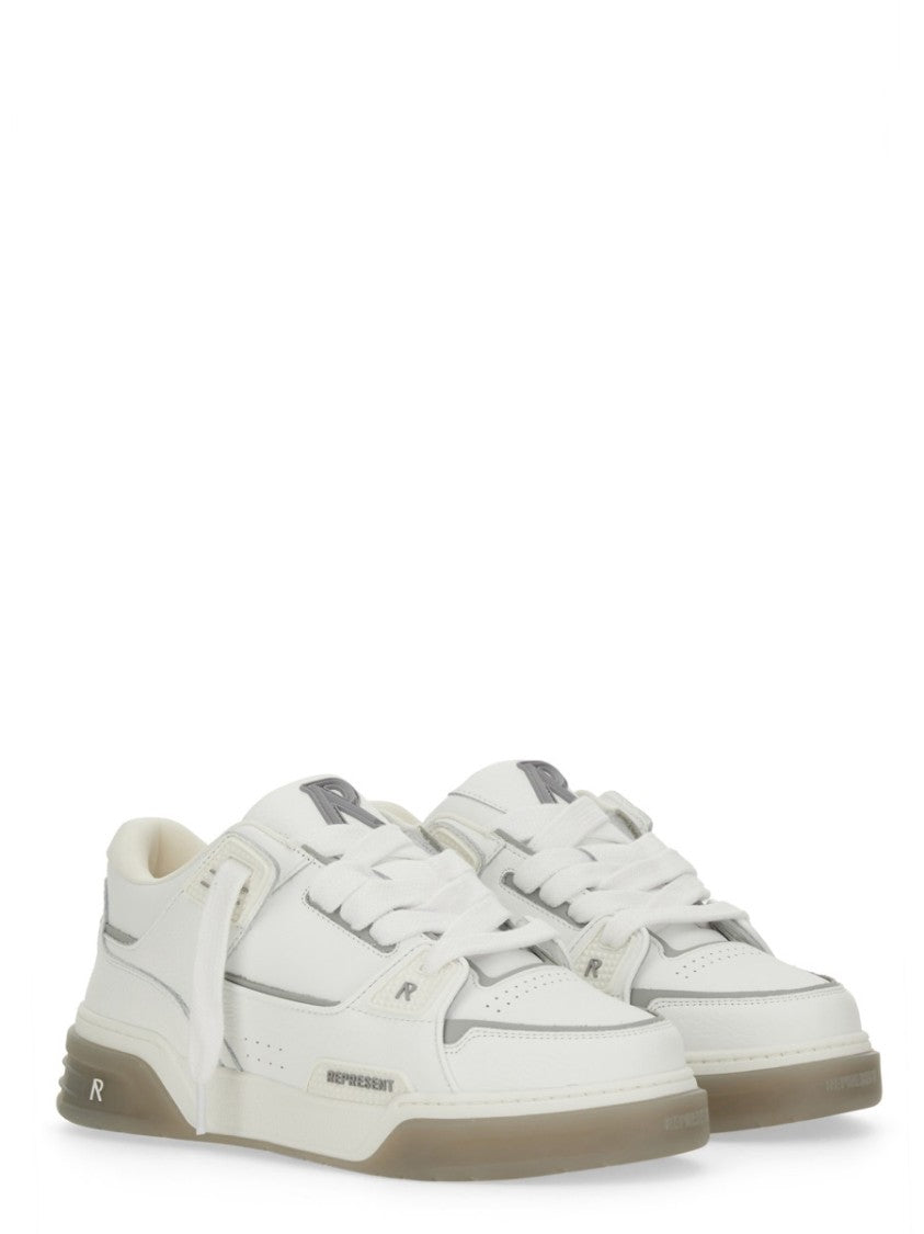 Represent Studio Leather Gradient Sole Sneakers