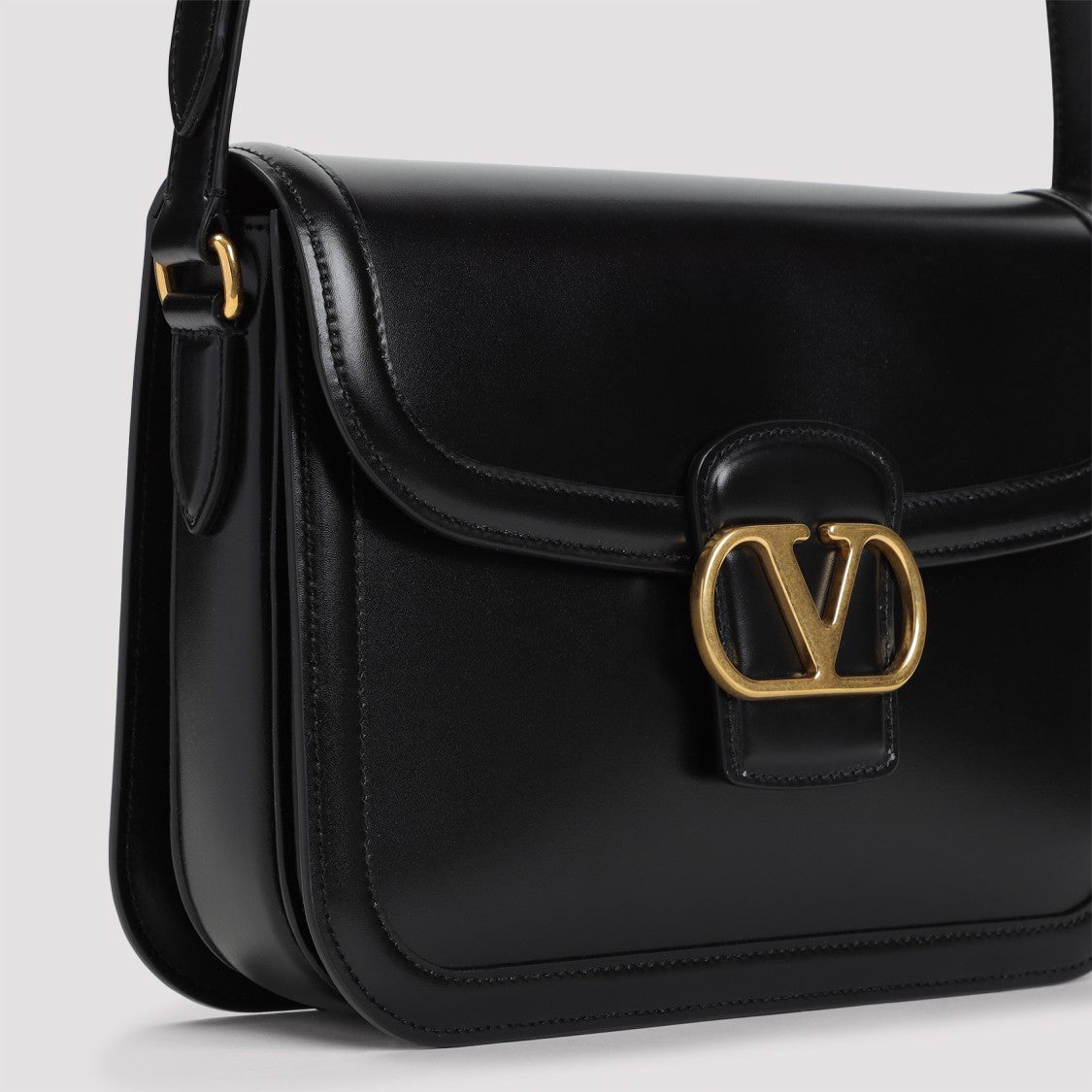 Valentino Calf Leather Shoulder Bag