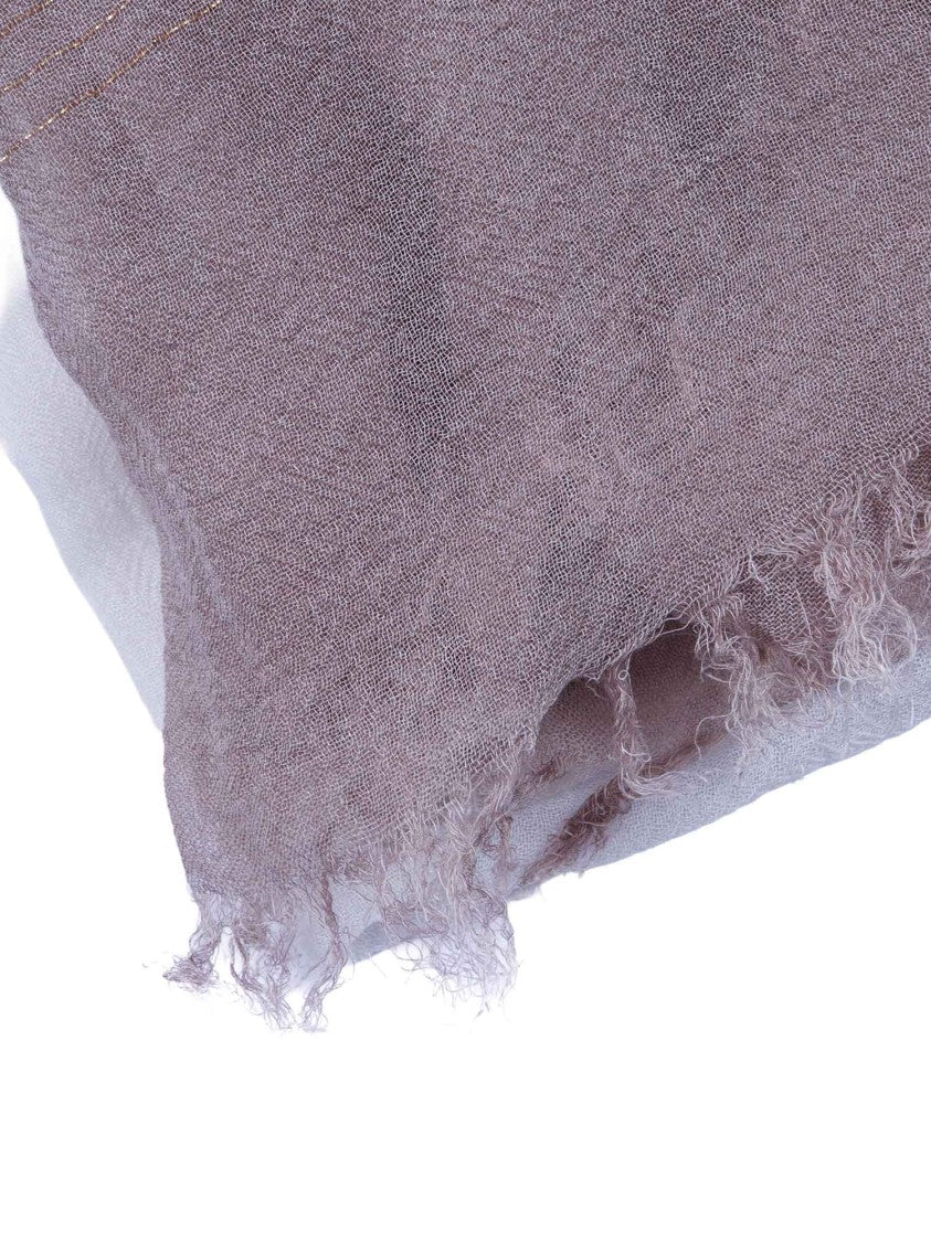 D'aniello Walton Gradient Metallic Fringe Scarf