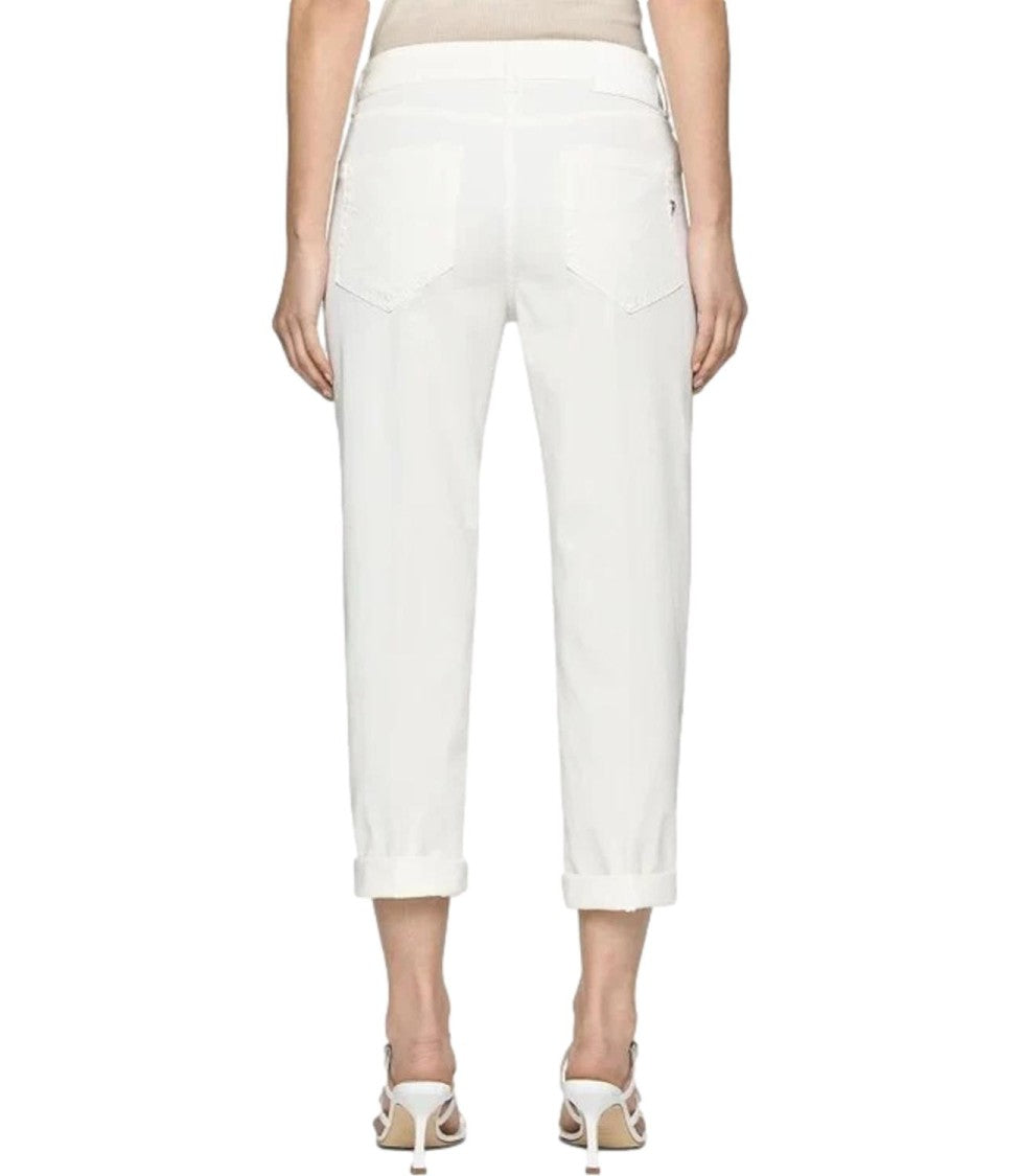 Dondup White Koons Bot Gioie Pants