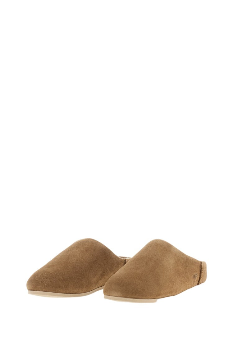 Ugg Light Brown Elea Suede Slippers