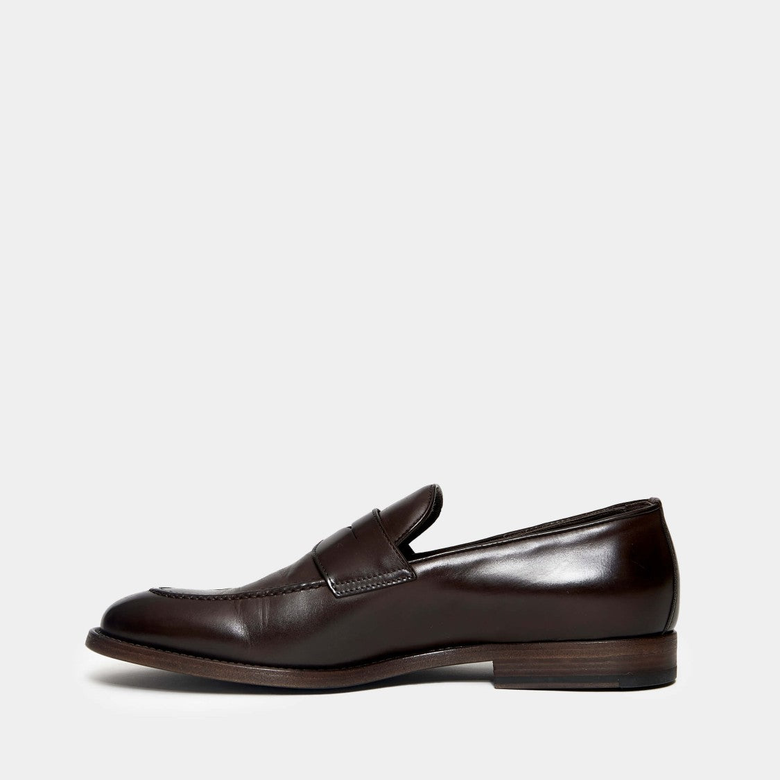 Fabrizio Silenzi Brown Calf Leather Moccasins