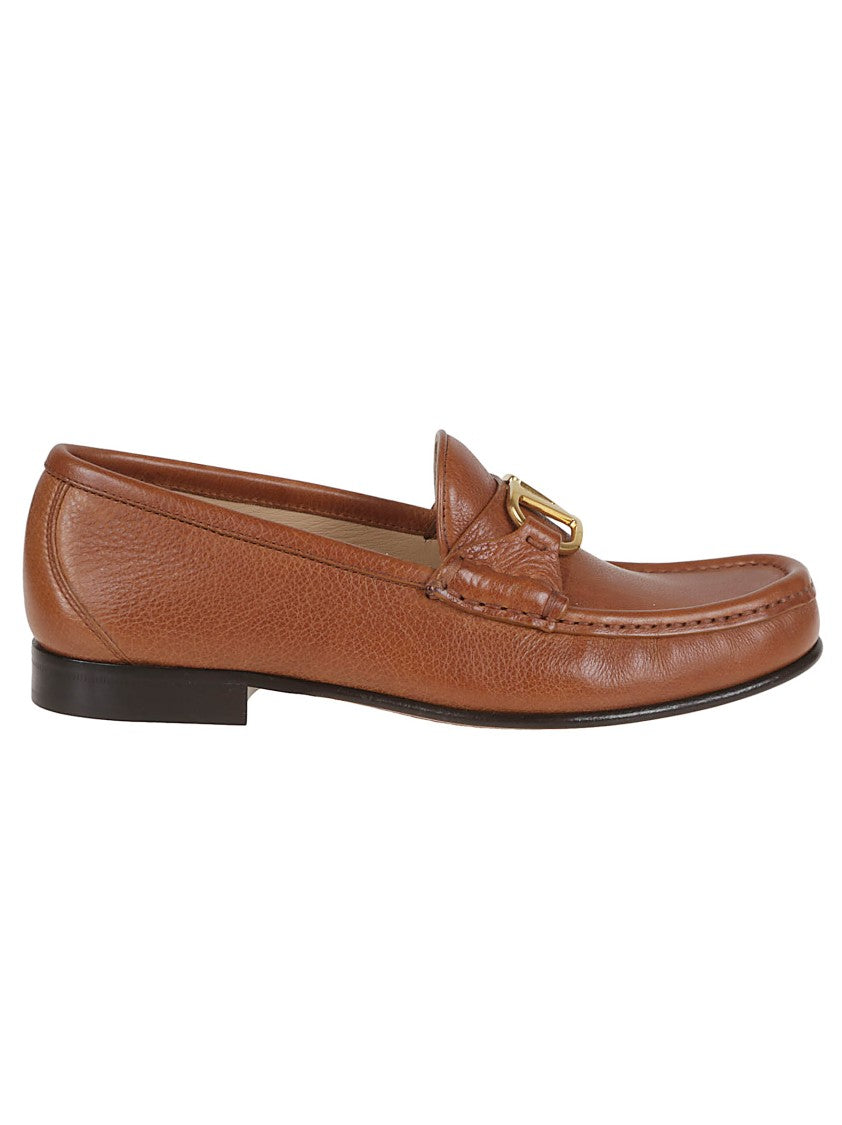 Valentino Garavani Buffalo Leather Loafers