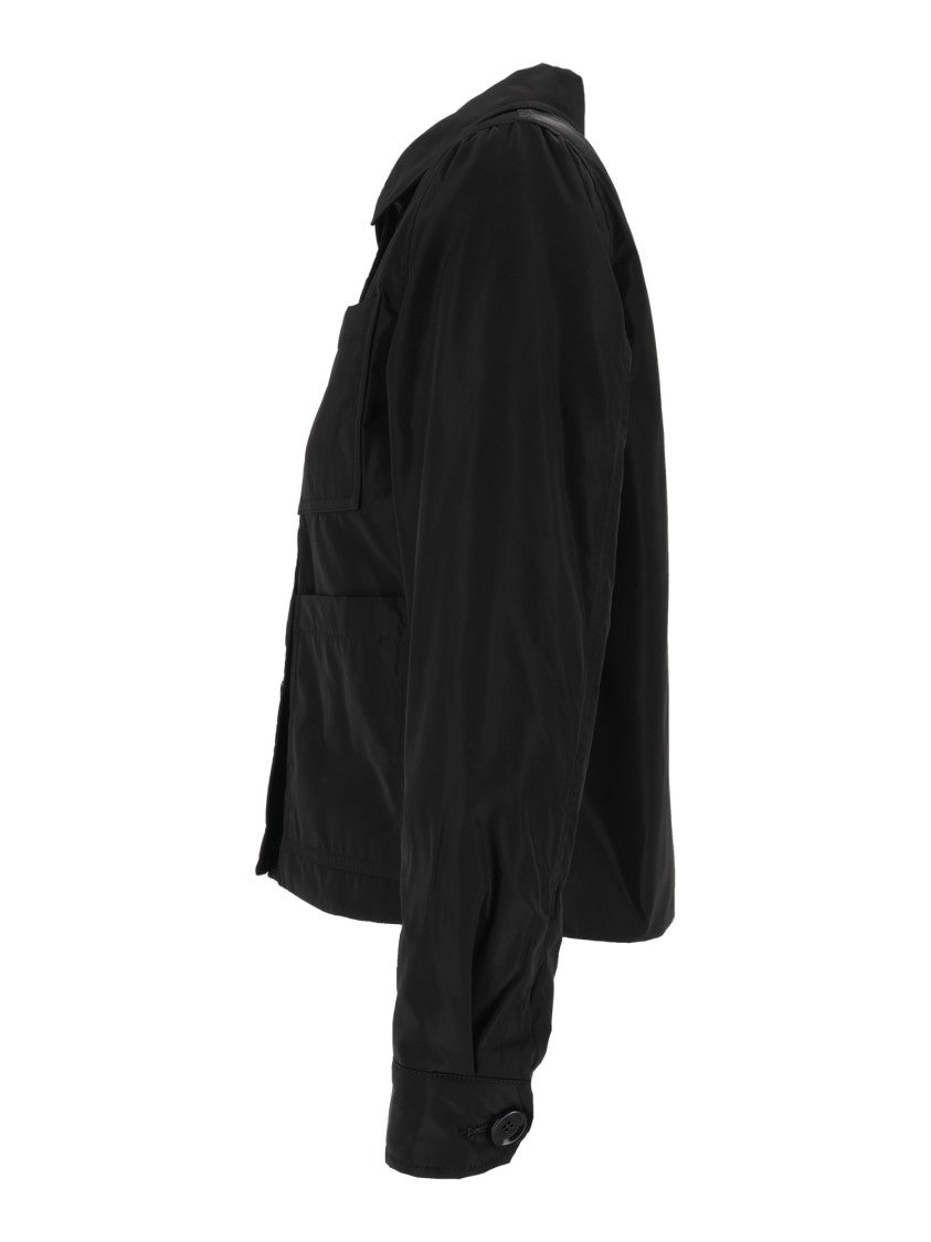 Aspesi Cropped Black Jacket
