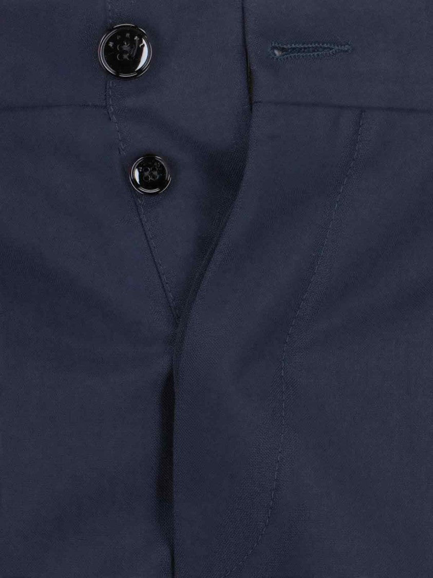 Marni Straight Trousers – Navy Blue