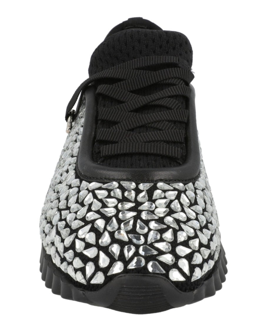 Ferragamo Crystal-Embellished Sneakers