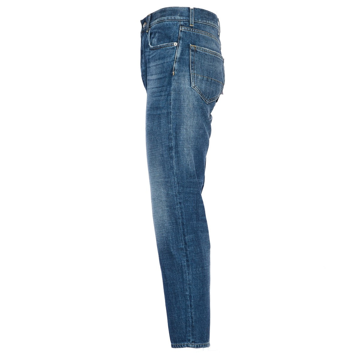 Department Five Relaxed-Fit Cropped Denim Jeans
