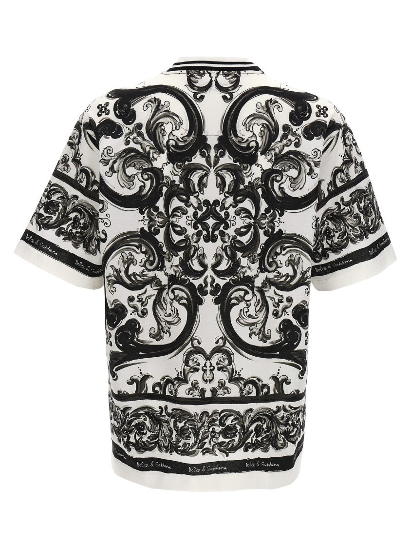 Dolce & Gabbana Maiolica' Print T-Shirt