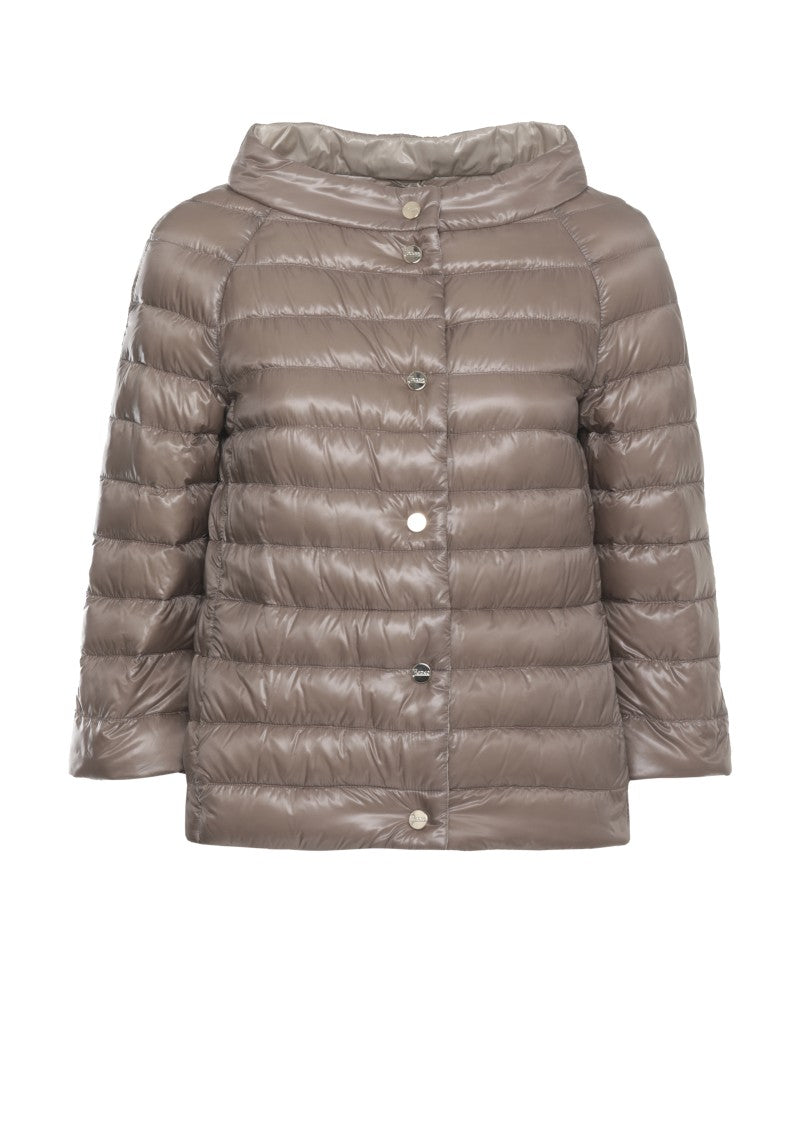 Herno Beige Reversible Quilted Down Jacket