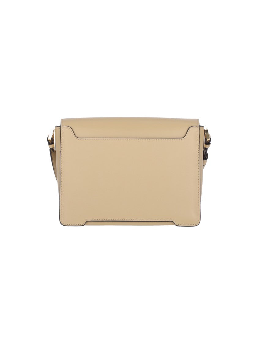 Marni "Trunkaroo" Medium Shoulder Bag – Beige