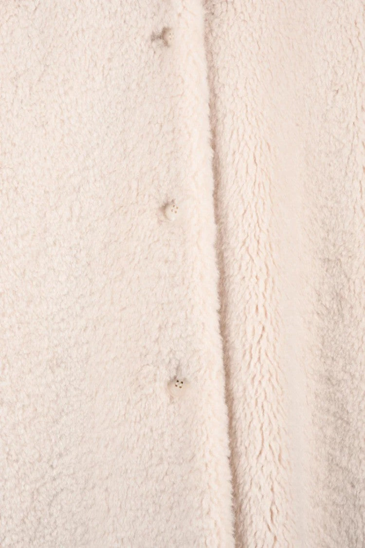 Guess Plush Coat - Cream