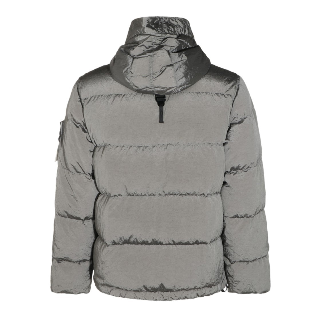 Stone Island Padded Quilted Hooded Patch Down Coat