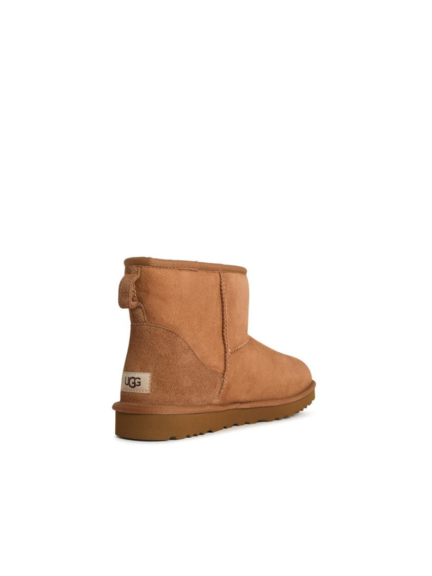 Ugg Classic Mini' Chestnut Suede Boots
