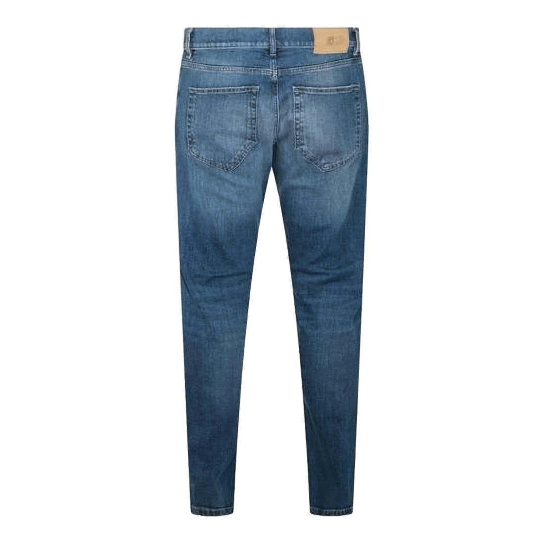 Pt Torino Slim-Fit Medium Blue Denim Pants