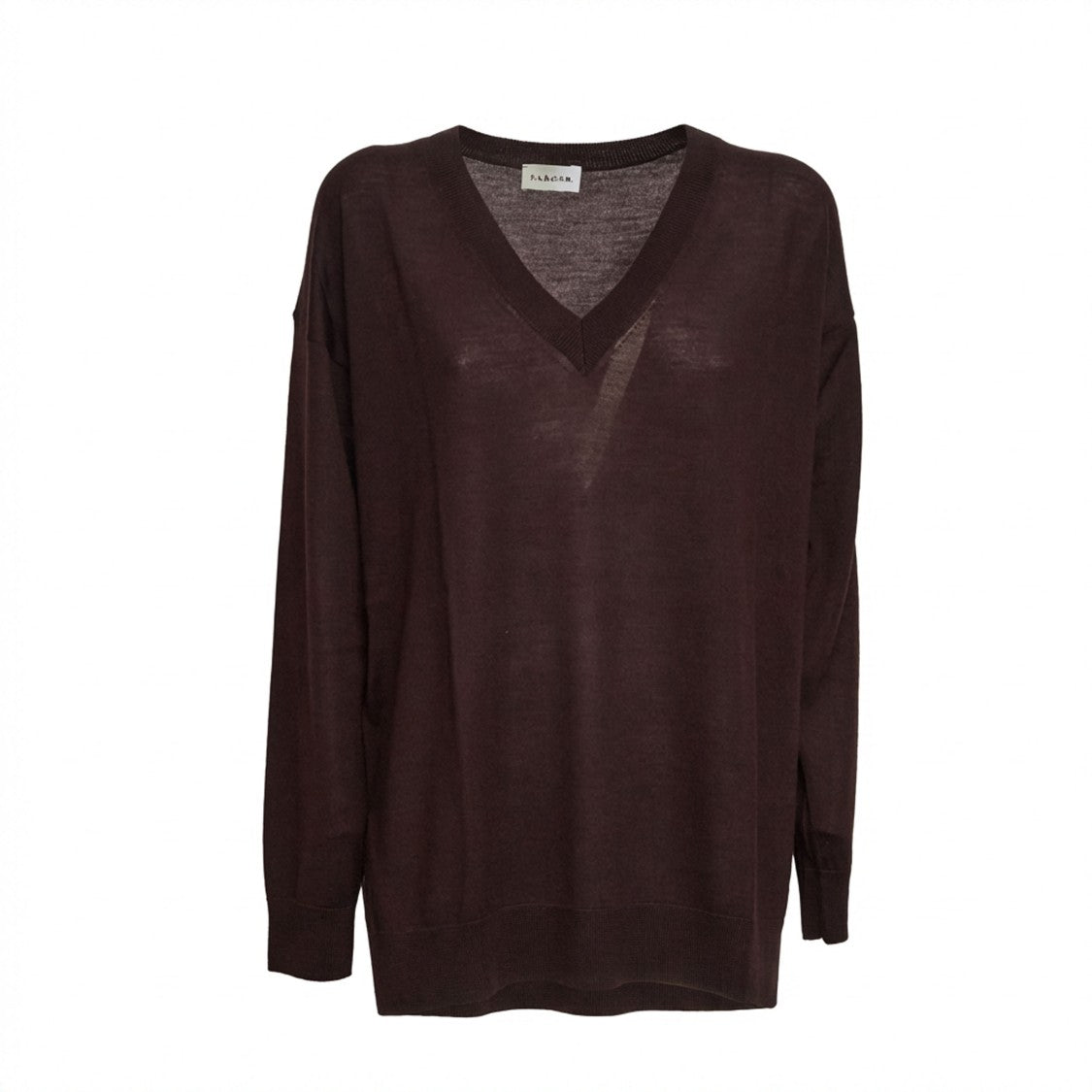Parosh Linfa V-Neck Over Sweater