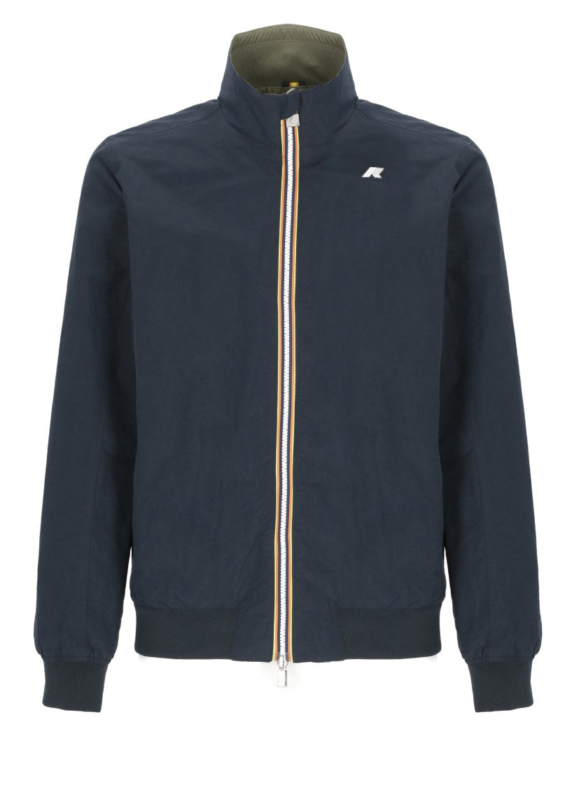K-Way Blue Reversible Arsene Jacket