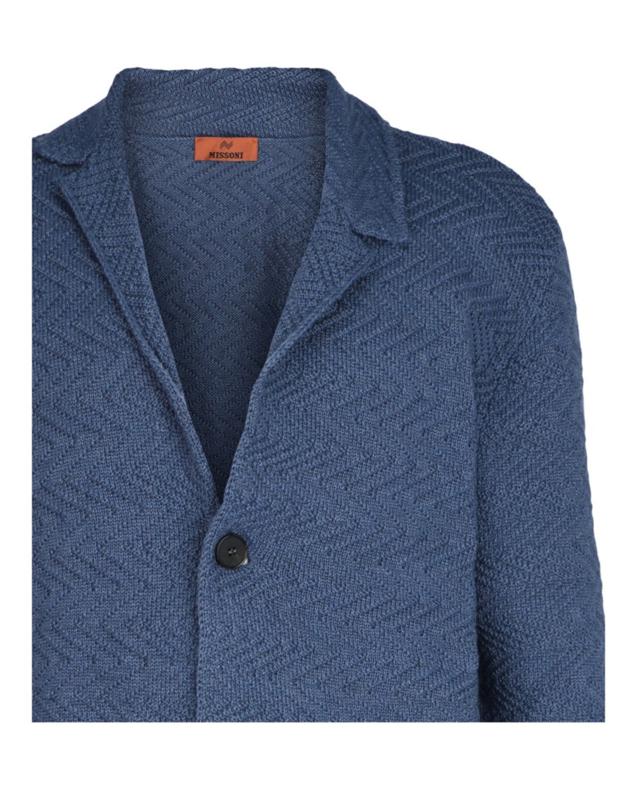 M Missoni Wool Knit Blazer