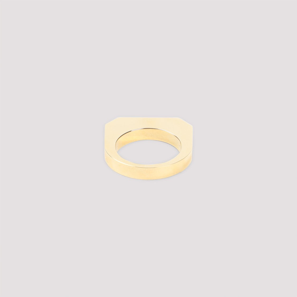 Rick Owens Gold Pleated Metallic Hollywood Ring