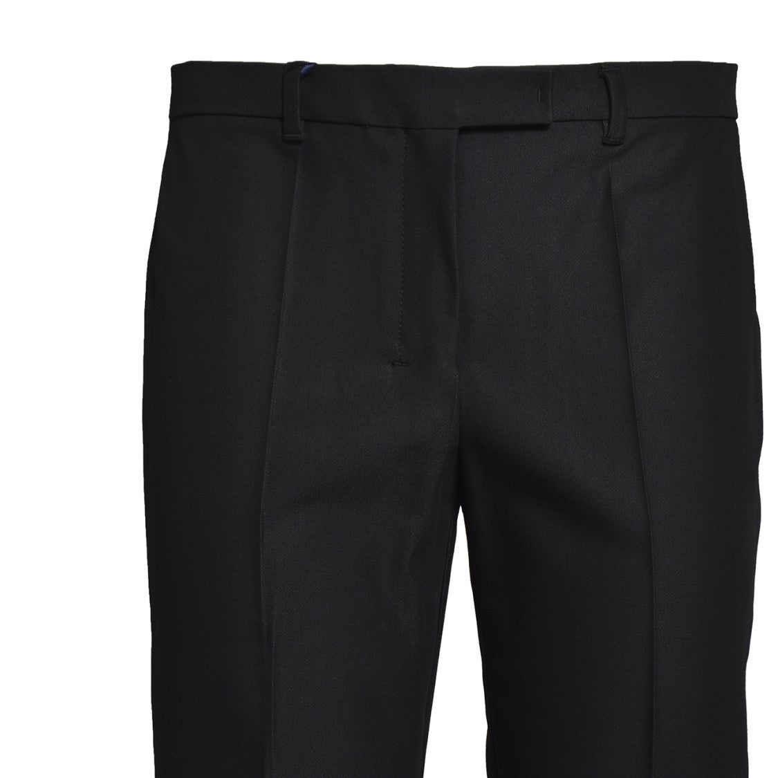 Max Mara Black Cotton And Viscose Fairy Pants