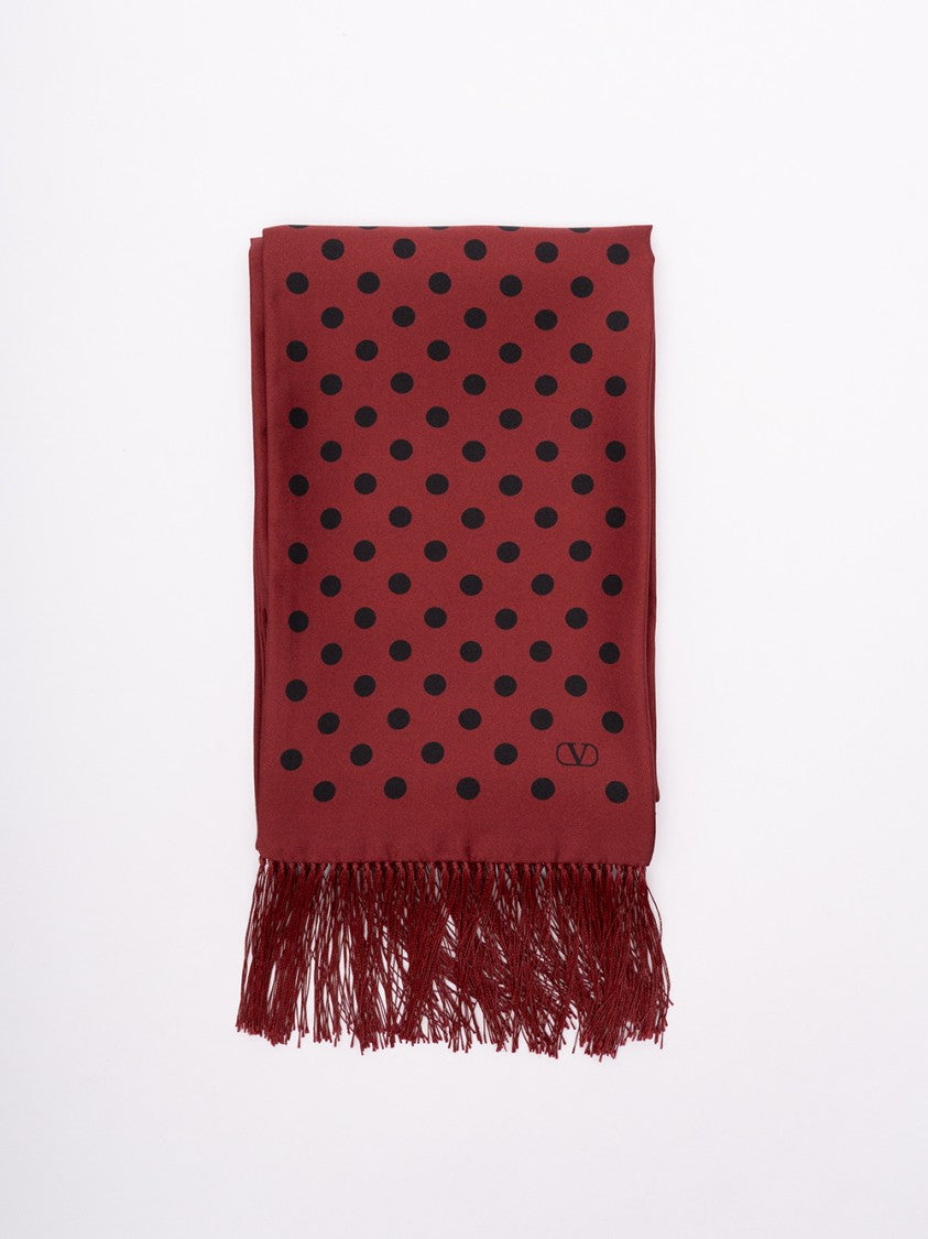 Valentino Garavani `Plusdepois` Print Scarf