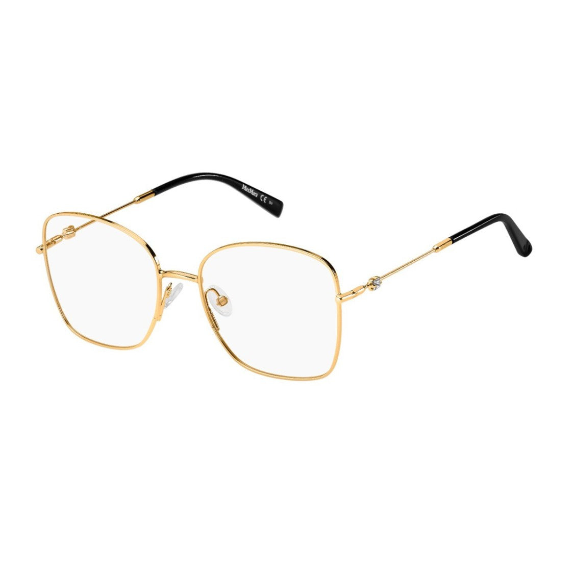 Max Mara Rose Gold Mm1416 Metal Sunglasses