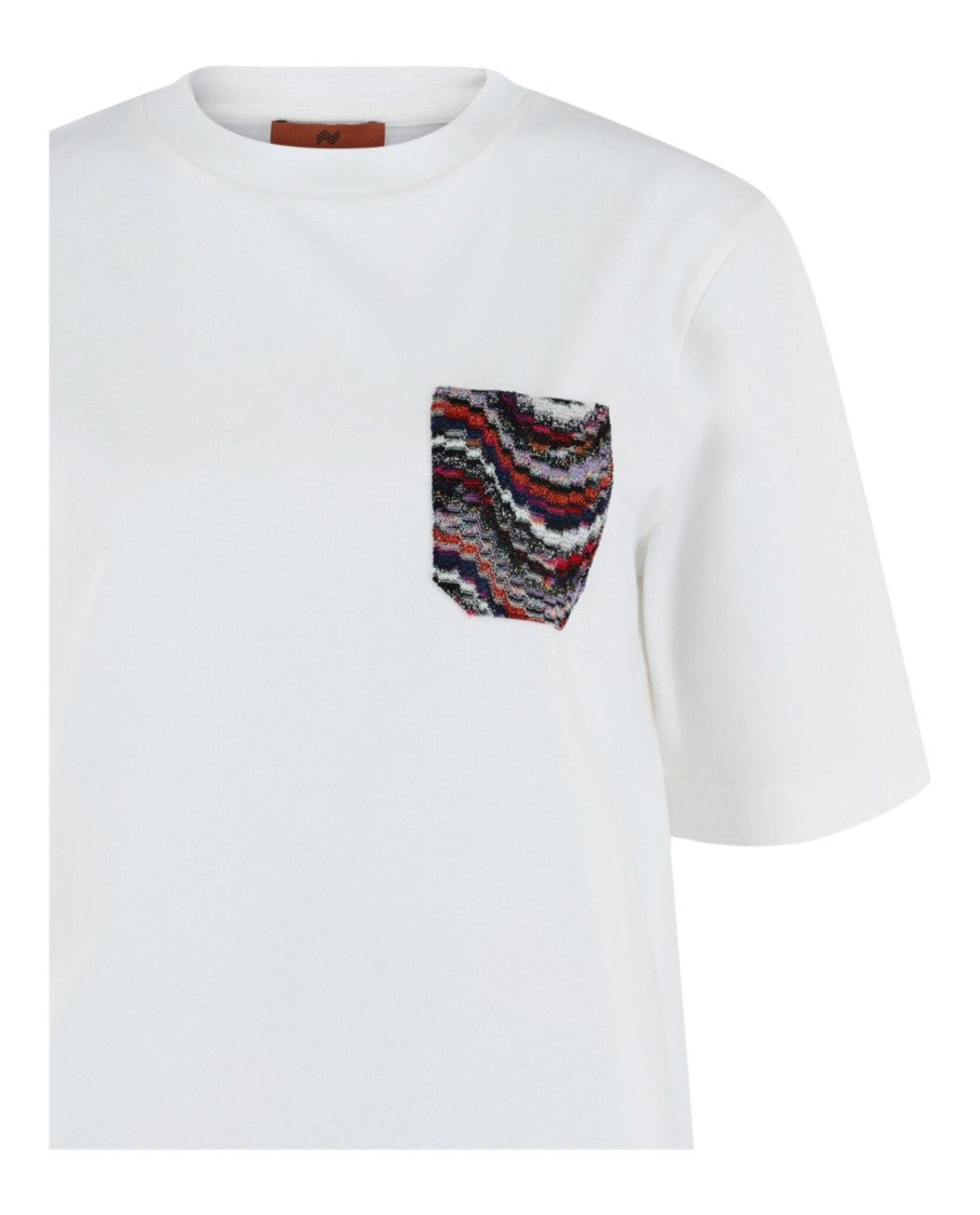M Missoni Patterned Pocket T-Shirt